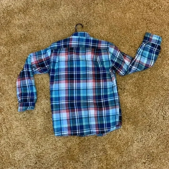 Men's Uniqlo plaid button down shirt xs - Picture 3 of 3
